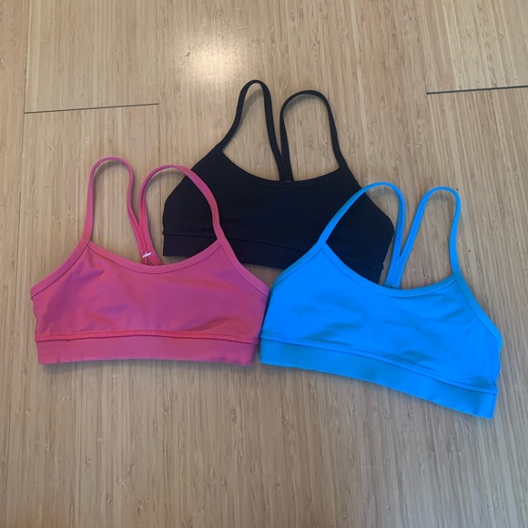 lululemon athletica Other - Lululemon Flow Y Bra IV Set of 3